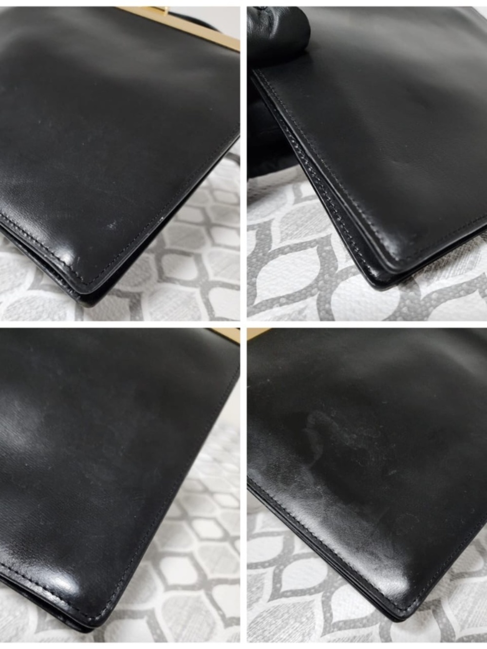 Authentic Céline Small Clasp Bag Black - Picture 8 of 13